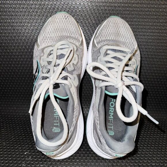 Saucony Omni 20 Gray Mint Green Running Athletic Comfort Shoes Women’s Size 7 - Picture 6 of 8
